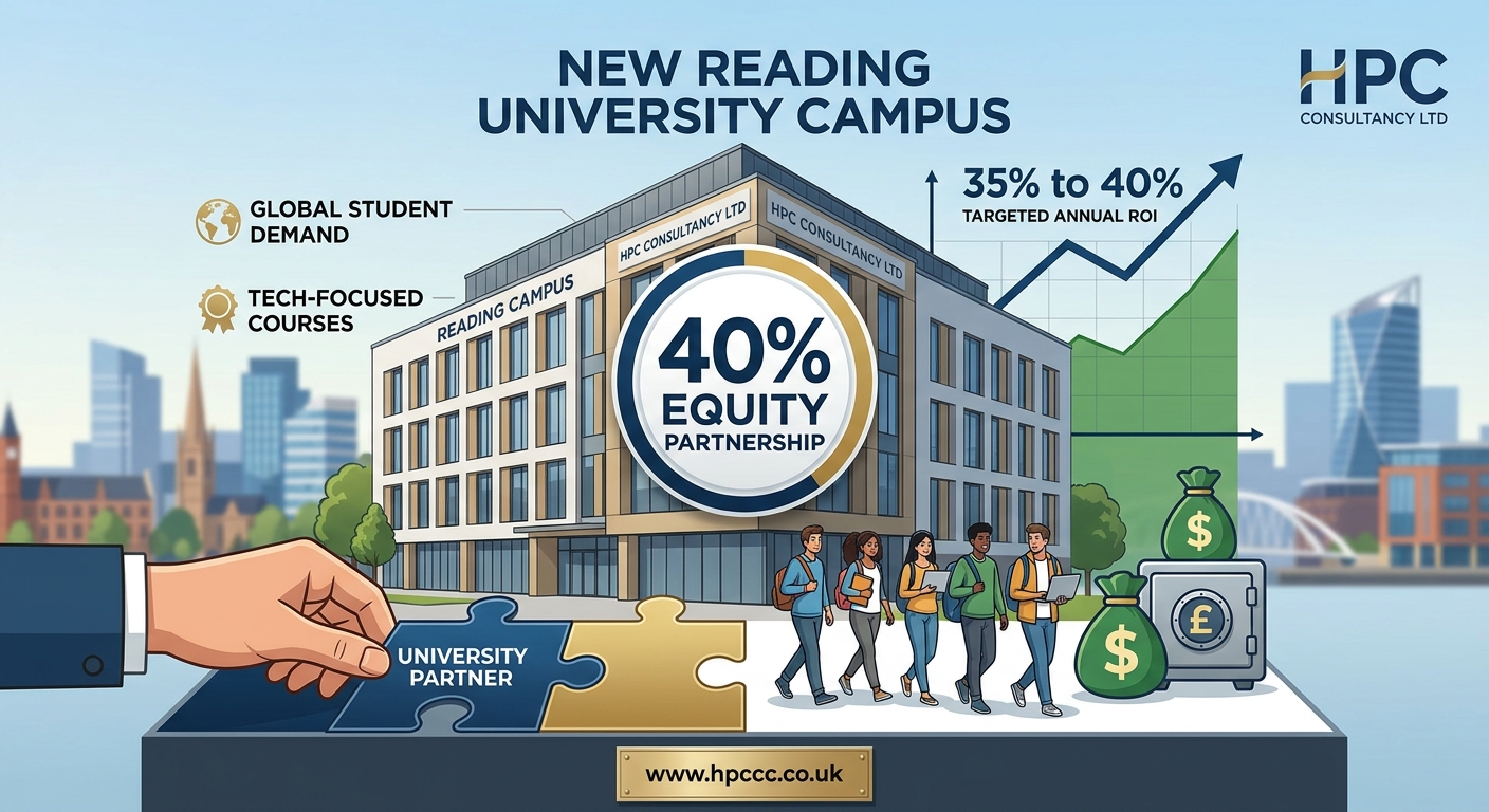40% Equity Partnership in New Reading University Campus, seeking Bangladesh Investor